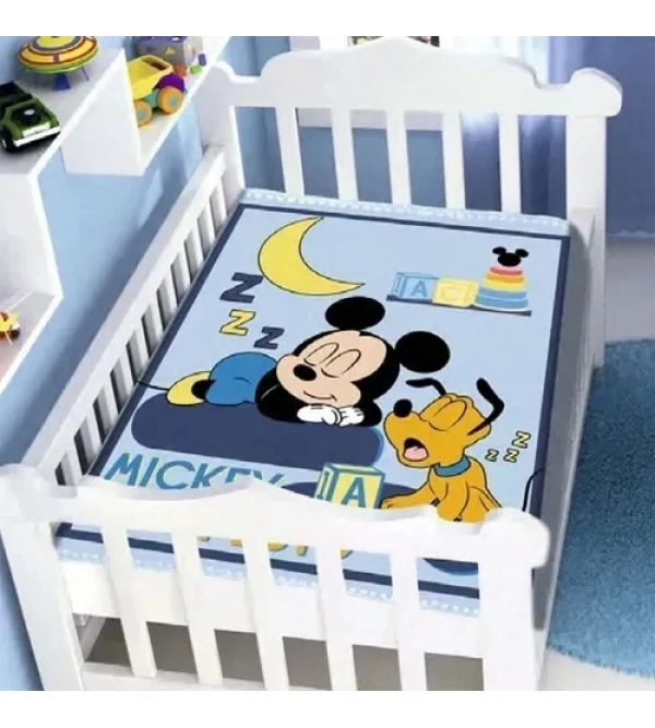 Cobertor Jolitex Disney Mickey Sort.bebe Jolitex