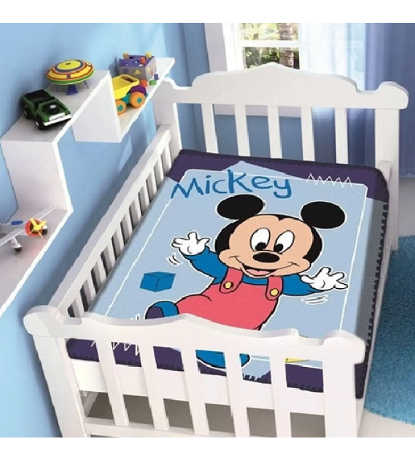 Cobertor Jolitex Disney Mickey Sort.bebe Jolitex