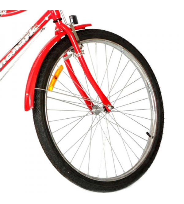 Bicicleta Monark Barra Circular Cp Vermelho Monark