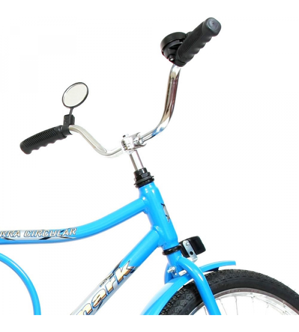 Bicicleta Monark Barra Circular Cp Azul Monark