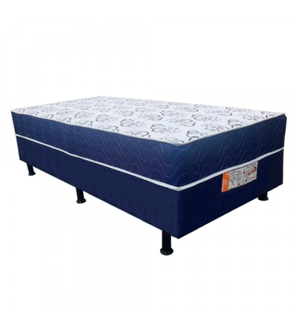 Cama Andorinha Box 88x29 Azul Andorinha