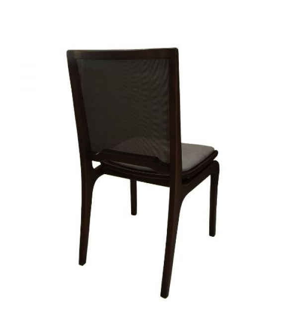 Cadeira Scapin Madeira MaciÇa P503 Cast/marrom Scapin