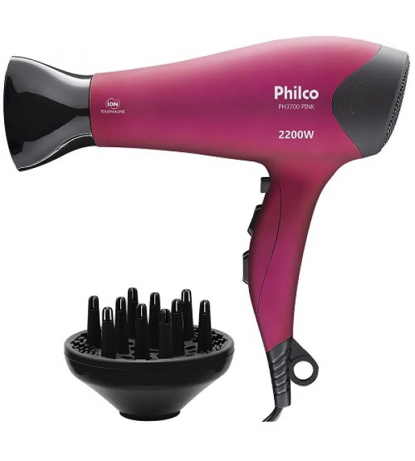 Secador Philco Ph3700 Pink 127v Philco